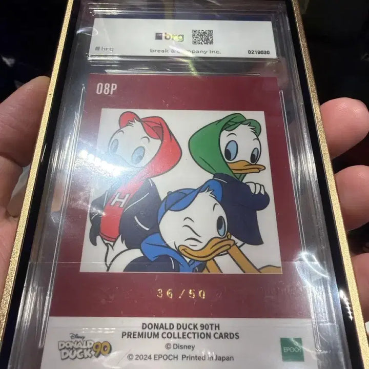 [BUNJANG] 2024 Epoch Disney Donald Duck 90th Anniversary Card (Limited 50) / 2024 에포크 디즈니 도널드덕 90주년 기념 카드 (50한정)