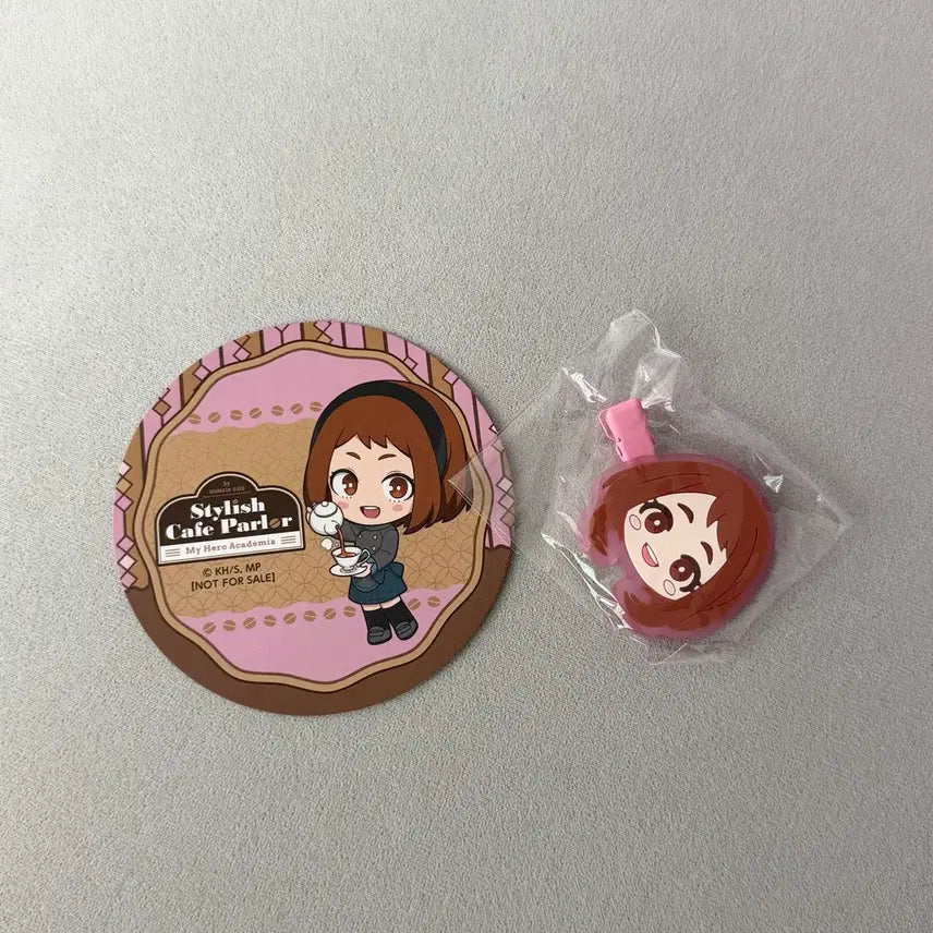 [BUNJANG] My Hero Academia Ochaco Uraraka "Front Hair Clip" Bundle Set / 나의 히어로 아카데미아 나히아 히로아카 우라라카 오챠코 앞머리 클립 헤어핀 카페 특전 일괄