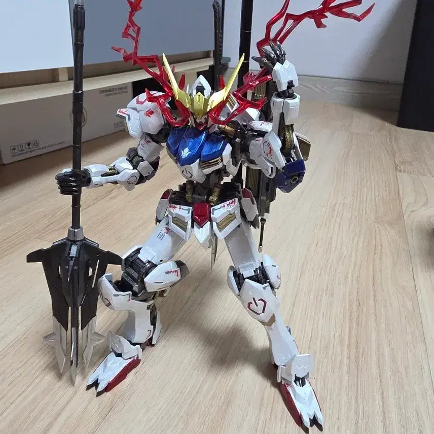 [BUNJANG] Bandai MG Barbatos Metallic Painted Finished Model Kit / 반다이 MG 발바토스 메탈프레임 메탈릭 도색 완성작 팝니다.