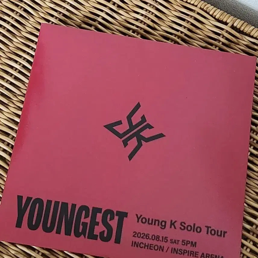 [BUNJANG] DAY6 Young K Solo Concert "Key Ring" Mid-Con Entrance Gift / 데이식스 영케이 솔콘 영기스트 중콘 입장기프트