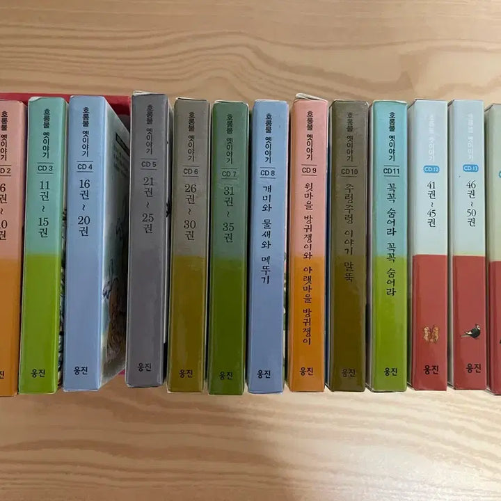 [BUNJANG] Hohongbul Old Tales CD 10-Piece Set / 호롱불 옛이야기 CD 10종 세트