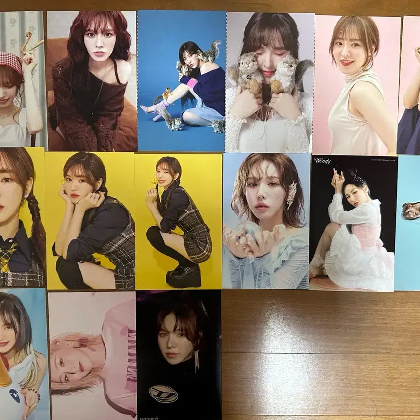 [BUNJANG] Red Velvet Wendy SM Official Goods 4x6 Photo Set (16 Photos) / [판매] 레드벨벳 웬디 sm 공굿 4x6 인화사진 16장 일괄 양도