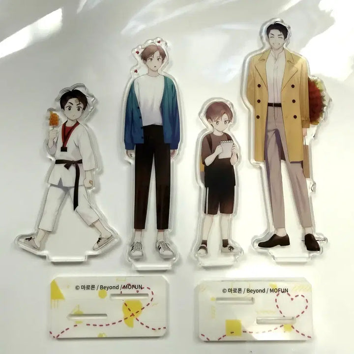 [BUNJANG] Mopeople 4-Week Lover Jaehee &amp; Dojun Acrylic Stand Set / 4주애인 아크릴스탠드 재희도준 세트 모펀