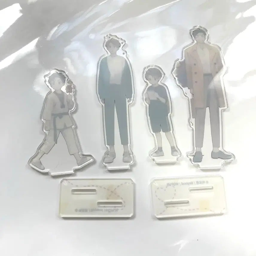 [BUNJANG] Mopeople 4-Week Lover Jaehee &amp; Dojun Acrylic Stand Set / 4주애인 아크릴스탠드 재희도준 세트 모펀