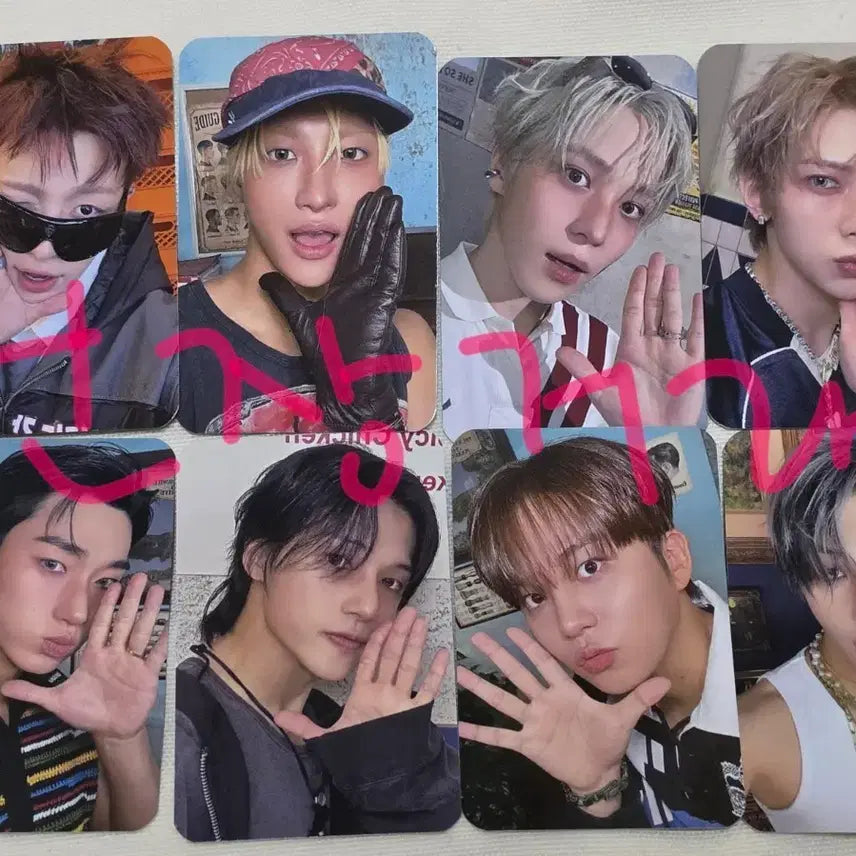 [BUNJANG] ATEEZ Silhouette Event Photocard Set / ateez silhouette event photocard