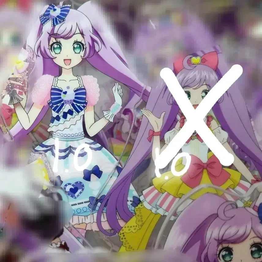 [BUNJANG] Pripara Halloween Gurugare V-Square 10th Anniversary Acrylic Stand / 프리파라 할로윈 하트데비 그루가레 브이스퀘어 10주년 중국 샤이니네온 컵케이크 아크릴스탠드 라라
