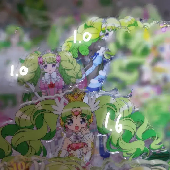 [BUNJANG] Pripara Paruru Halloween Heart Devi Gurugare 10th Anniversary Acrylic Stand / ~9.9)프리파라 할로윈 하트데비 그루가레 10주년 브이스퀘어 중국 스노우크리스탈 샤이니네온 아크릴스탠드 파루루