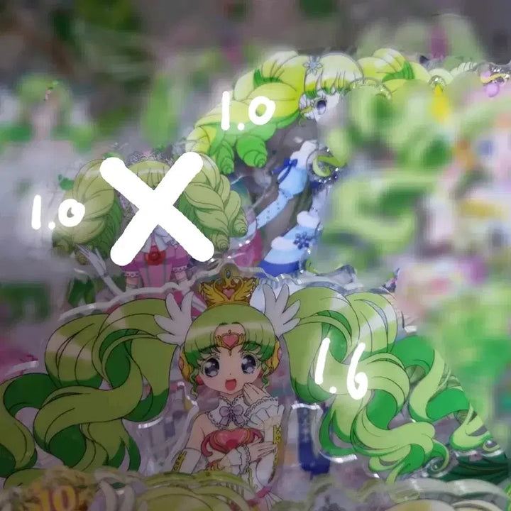 [BUNJANG] Pripara Paruru Halloween Heart Devi Gurugare 10th Anniversary Acrylic Stand / ~9.9)프리파라 할로윈 하트데비 그루가레 10주년 브이스퀘어 중국 스노우크리스탈 샤이니네온 아크릴스탠드 파루루