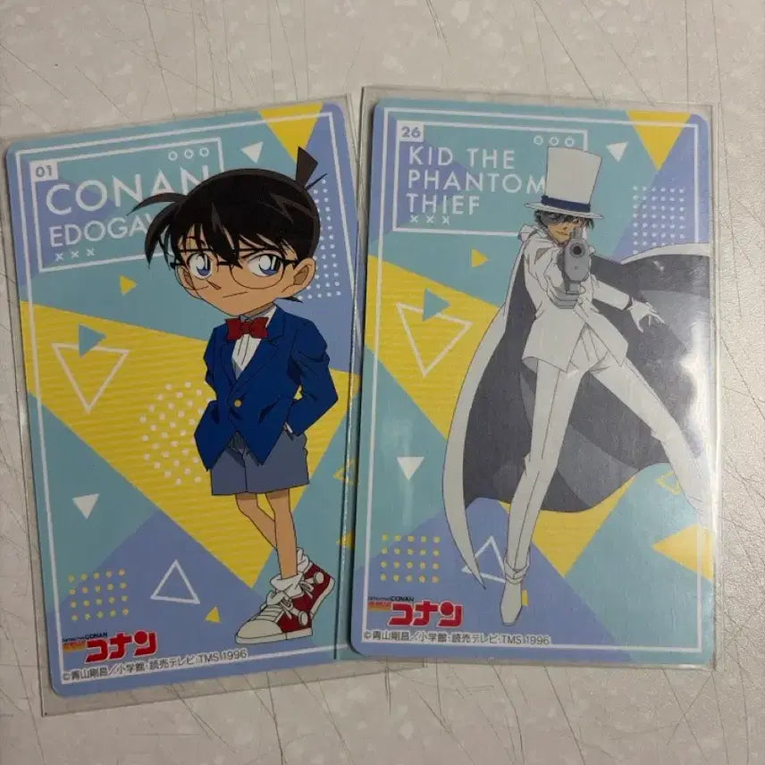[BUNJANG] Detective Conan Hologram Card and Can Badge Bundle Set / 명탐정 코난 홀로그램 카드 캔뱃지(일괄판매)