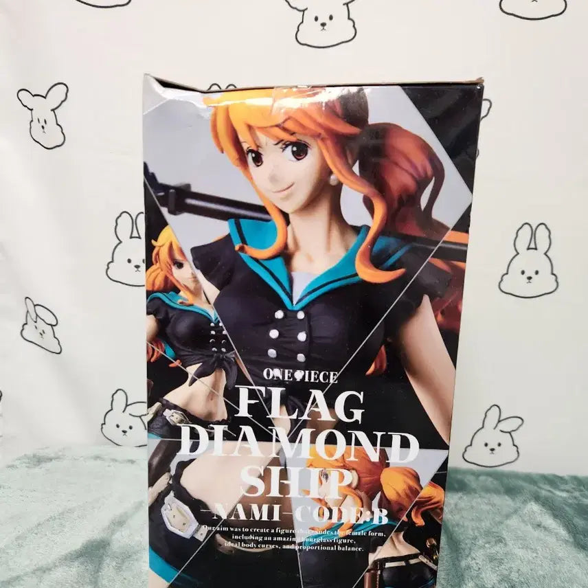 [BUNJANG] One Piece Flag Diamond Ship Nami Figure / (무료배송)원피스 플래그 다이아몬드 쉽 나미 피규어
