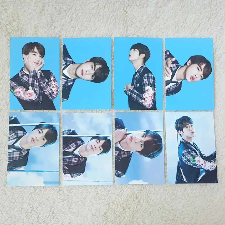 [BUNJANG] BTS Wings Tour Mini Photocard Jin (Dragon Ball) / 방탄 bts  윙콘 윙즈콘 미니포카 석진 드래곤볼