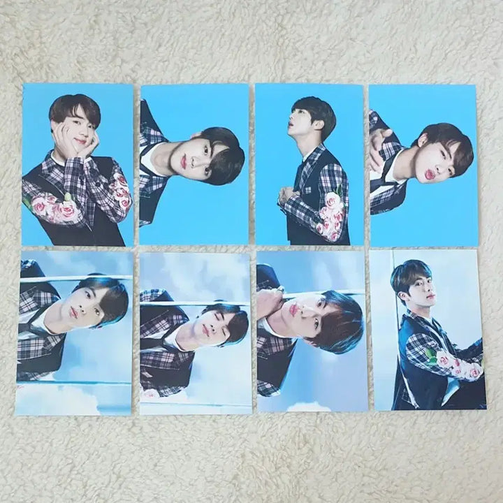 [BUNJANG] BTS Wings Tour Mini Photocard Jin (Dragon Ball) / 방탄 bts  윙콘 윙즈콘 미니포카 석진 드래곤볼