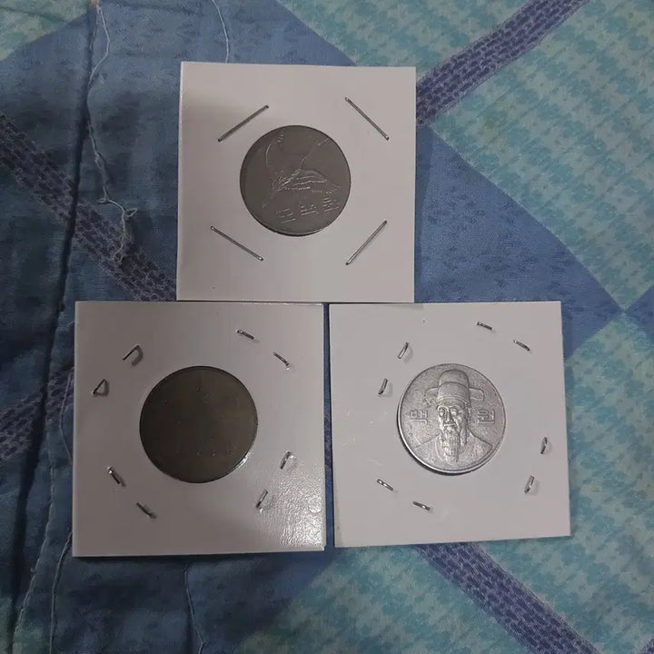[BUNJANG] Collection of Rare Year Coins (1997 500 Won, 1987 100 Won, 10 Won) / 1997년 500원, 1987년 100원, 10원 동전