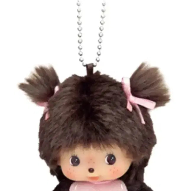[BUNJANG] Monchhichi Baby Monchhichi Girl Baby Monchhichi Keychain / 몬치치 베비치치 여아 베비치치 키링