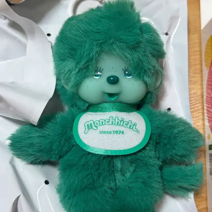 [BUNJANG] Monchhichi Colorful Fantasy Random Figure (Green) / 일본 정품 몬치치 컬러풀 판타지 랜덤 그린