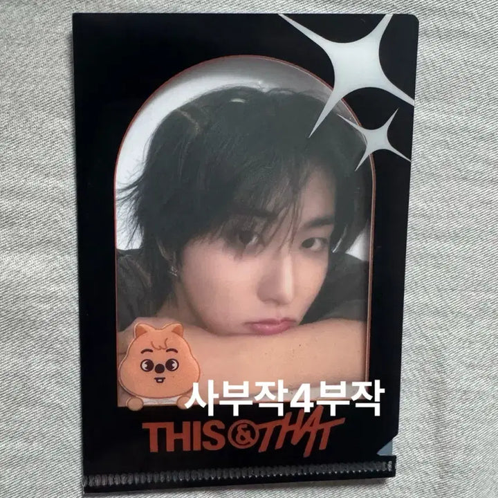 [BUNJANG] Stray Kids SKZ-REPLAY 30000 KRW Lucky Draw Photocard Holder Han Jisung / 스키즈 디스앤댓 2주차 팝업 3만원 특전 포카 입장 포카 홀더 한 한지성