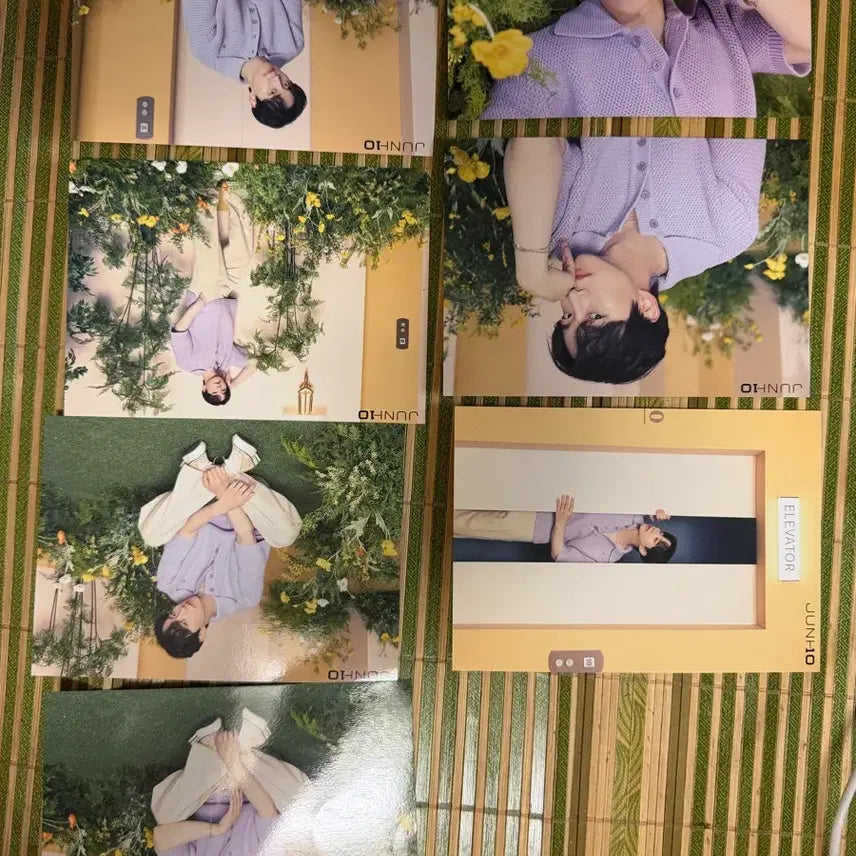 [BUNJANG] Junho Solo 10th Anniversary Japan Concert Photocard Set (7 pcs) / 준호 솔로 10주년 일본 콘서트 랜덤포토카드 7매