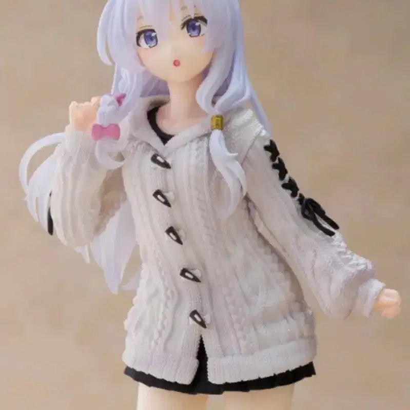 [BUNJANG] Illyasviel von Einzbern White Knit Sweater Version Figure / [미개봉] 일레이나 니트 스웨터 피규어