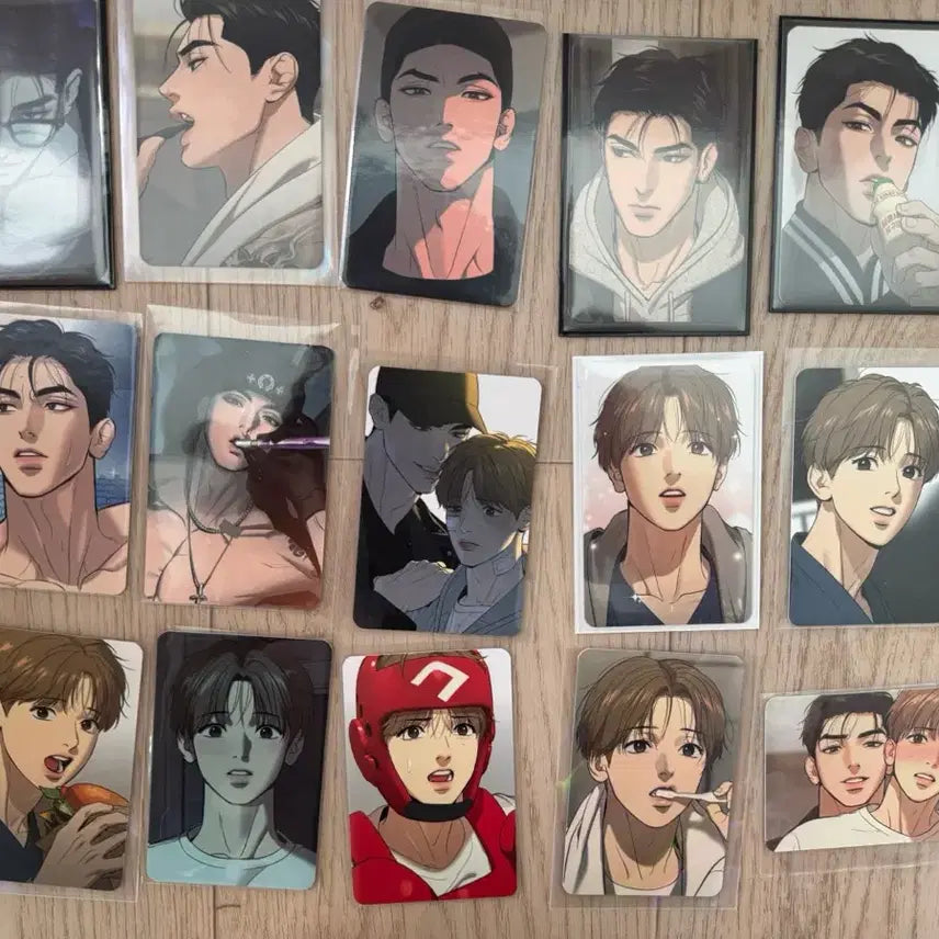 [BUNJANG] Jinks Collection Joo Jae Kyung Kim Dan Photocard Bundle Set / 징크스 컬렉션 포카 주재경 김단 드볼 일괄