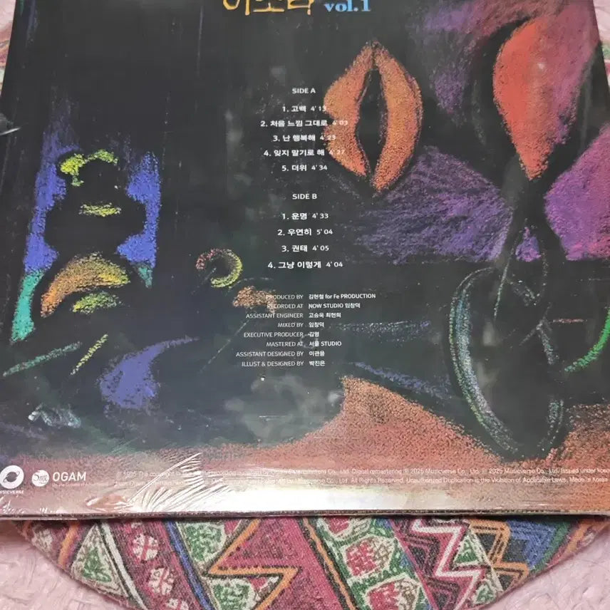 [BUNJANG] Lee So Ra Vol. 1 Limited Edition 180g Black Vinyl LP (Sealed) / (미개봉) 이소라 1집 LP