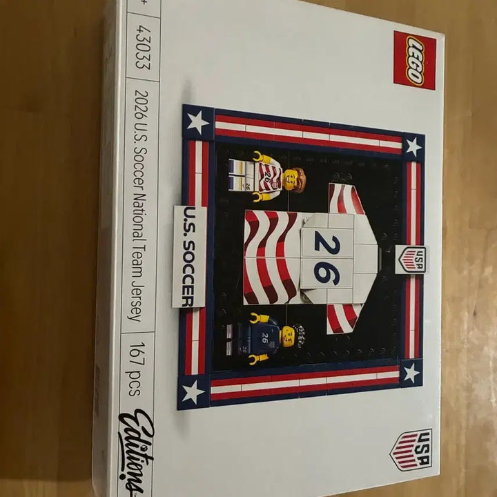 [BUNJANG] LEGO 2026 USA National Soccer Team Jersey Edition Building Set / 레고 2026 미국 축구 국가대표팀 저지 에디션
