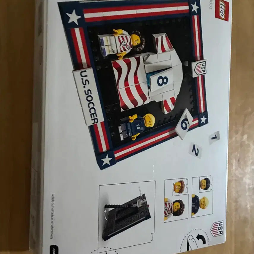 [BUNJANG] LEGO 2026 USA National Soccer Team Jersey Edition Building Set / 레고 2026 미국 축구 국가대표팀 저지 에디션