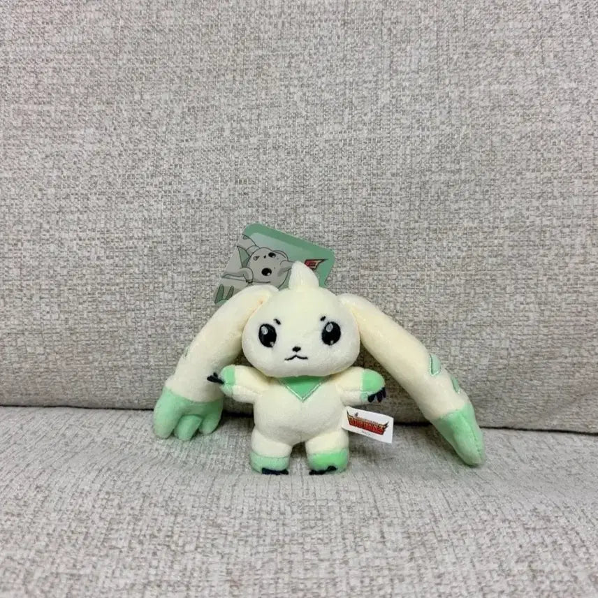 [BUNJANG] Authentic Digimon Adventure Lopmon Plush Keychain 8cm / 정품 디지몬 어드벤처 테리어몬 봉제 키링 인형 8cm