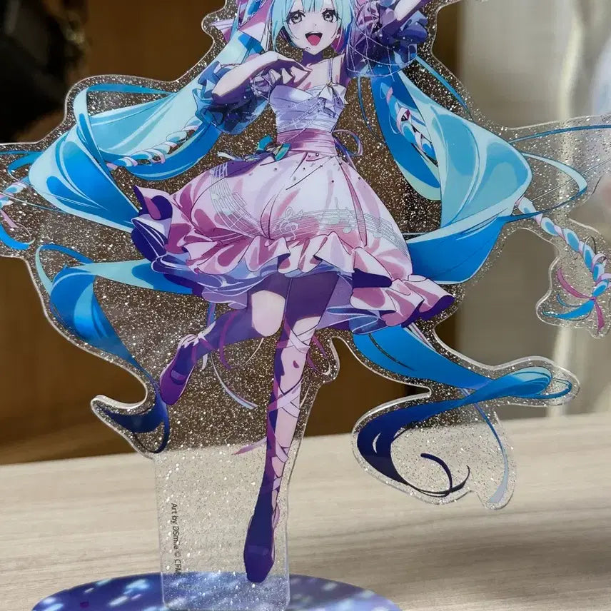 [BUNJANG] Hatsune Miku Appreciation Festival Glitter Acrylic Stand (Unsealed) / 미쿠 감사제 글리터 아크릴 스탠드 개봉