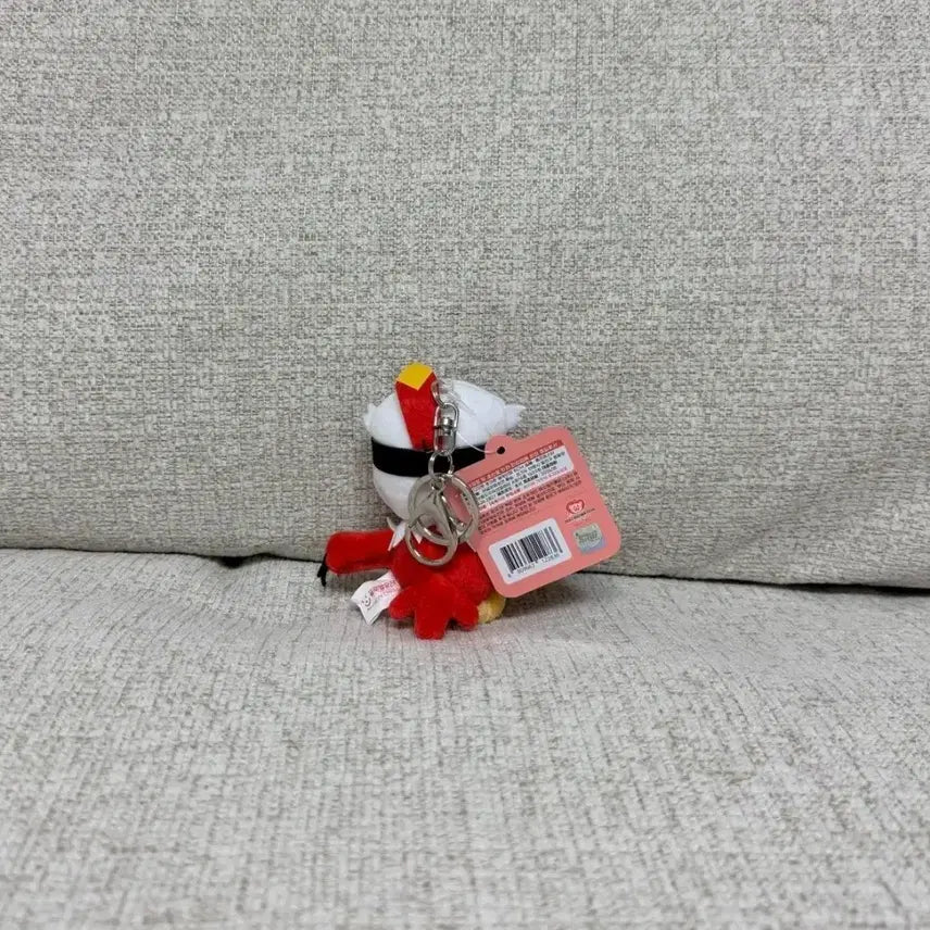 [BUNJANG] Digimon Adventure Official Hiyomon Plush Keychain Doll 8cm / 정품 디지몬 어드벤처 호크몬 봉제 키링 인형 8cm