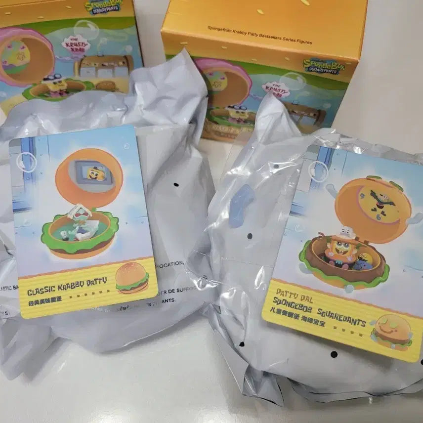 [BUNJANG] SpongeBob Krabby Patty Series Bundle Set / 스폰지밥 크래비 패티 시리즈 일괄