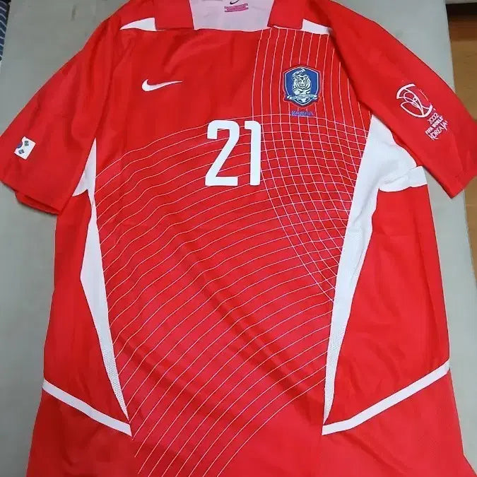 [BUNJANG] Nike 2002 World Cup Park Ji-Sung Replica Jersey (Size 105) / 나이키 2002 월드컵 박지성 유니폼 (105)