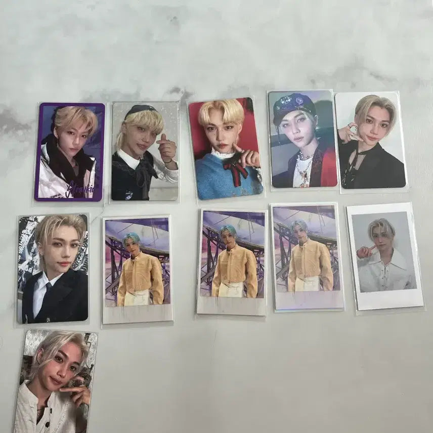 [BUNJANG] Stray Kids Felix Photocard Bundle Set / 스트레이키즈 필릭스 포토카드 11장 일괄양도
