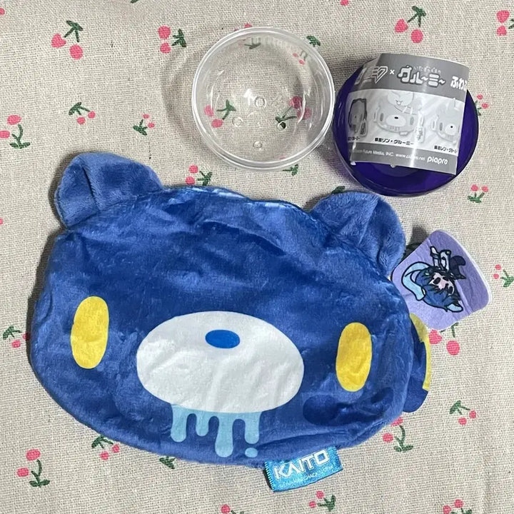 [BUNJANG] Hatsune Miku x Gloomy Bear Face Pouch Kaito x Gloomy / 하츠네미쿠 x 글루미베어 페이스 파우치 카이토x글루미