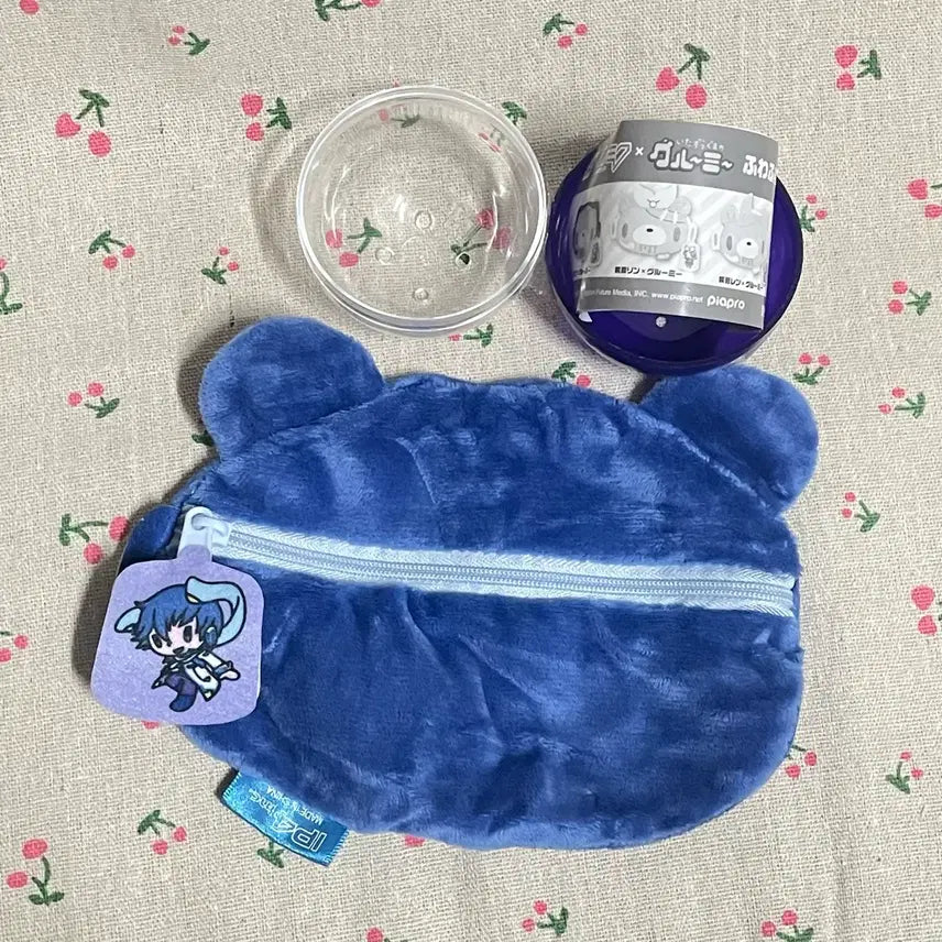 [BUNJANG] Hatsune Miku x Gloomy Bear Face Pouch Kaito x Gloomy / 하츠네미쿠 x 글루미베어 페이스 파우치 카이토x글루미