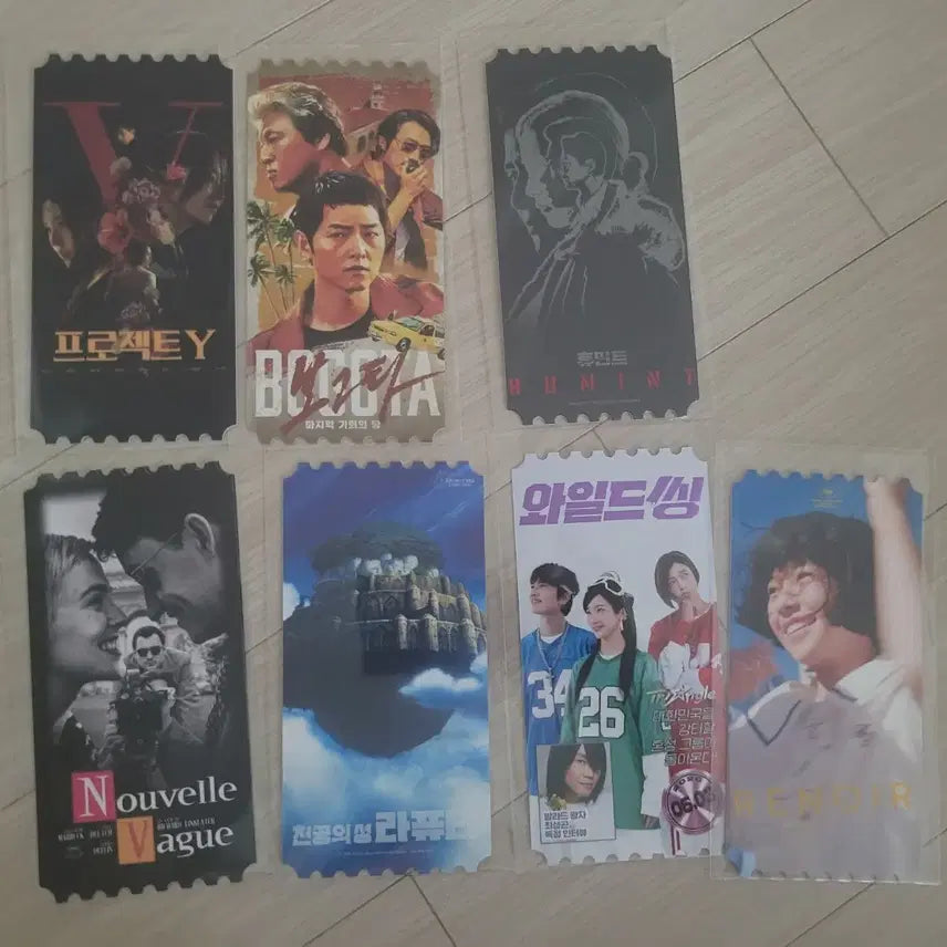 [BUNJANG] Megabox Original Ticket Bundle Set (8 Tickets) / [급처] 메가박스 오리지널 티켓 7개 일괄 판매합니다