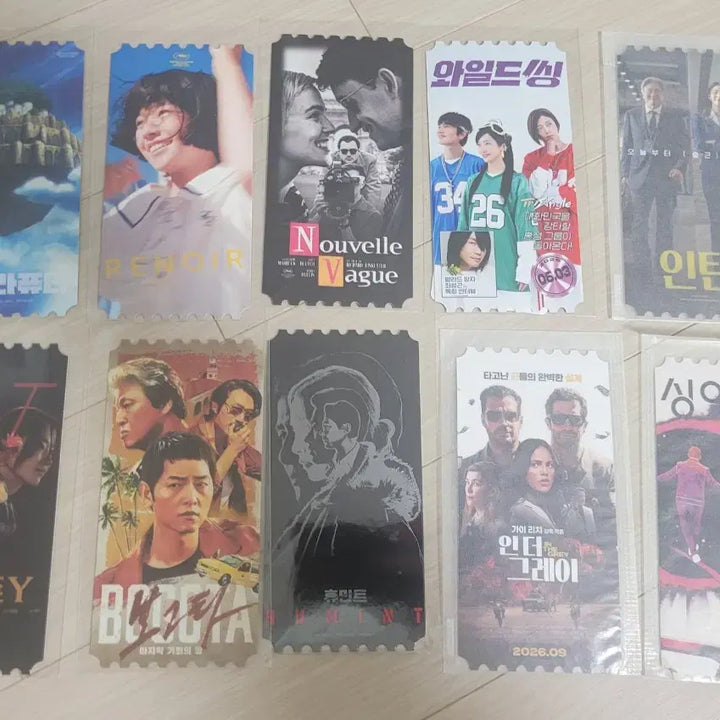 [BUNJANG] Megabox Original Ticket Bundle Set (8 Tickets) / [급처] 메가박스 오리지널 티켓 10개 일괄 판매합니다