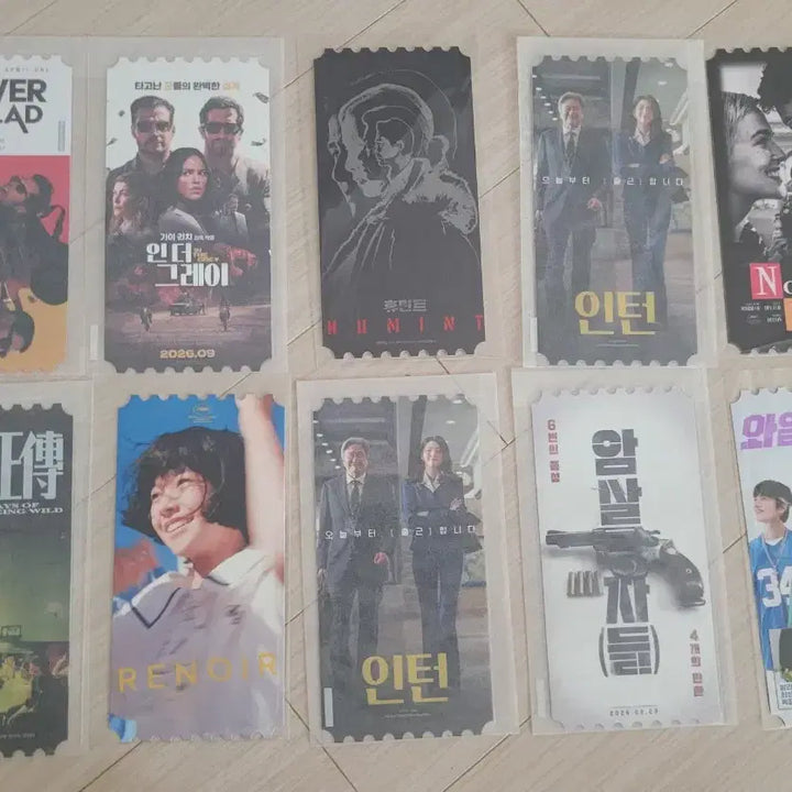 [BUNJANG] Megabox Original Ticket Bundle Set (8 Tickets) / [급처] 메가박스 오리지널 티켓 10개 일괄 판매합니다