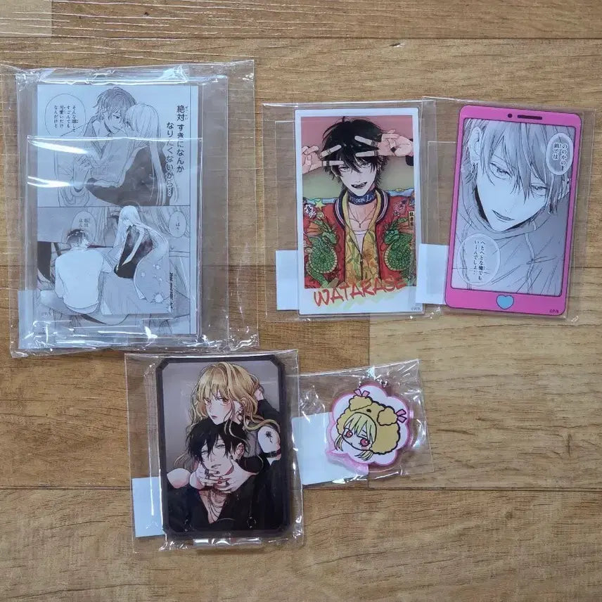 [BUNJANG] Watarese Kuuji Acrylic Stand &amp; Card Bundle / 완전 쓰레기인 와타라세인데 쿠지 아크릴스탠드 아크릴카드