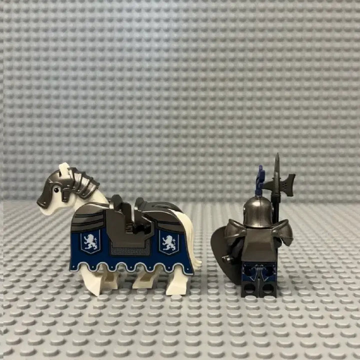 [BUNJANG] LEGO Smilebrick Castle Valbuta Version 2 + Horse Binding Set / 레고 스마일브릭 캐슬 발부타 버전 2 + 말바딩 세트 (신형 정품말 포함)