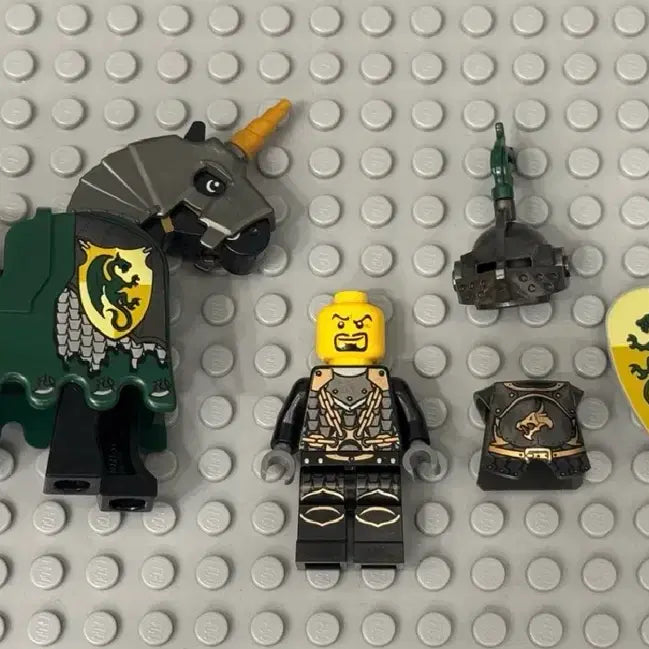 [BUNJANG] Lego Castle 7187 Green Dragon Complete Set / 레고 캐슬 7187 그린드래곤 완무 바딩 세트