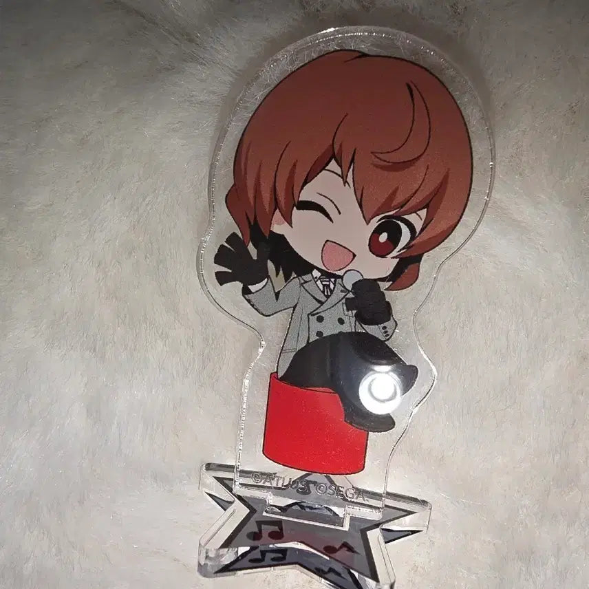 [BUNJANG] Persona 5 Goro Akechi Manekineko Collaboration Acrylic Standee / 페르소나5 아케치 아크릴 마네키네코 콜라보 로얄 로열 택티카 SD 굿즈 아케치고로 페5 P5R