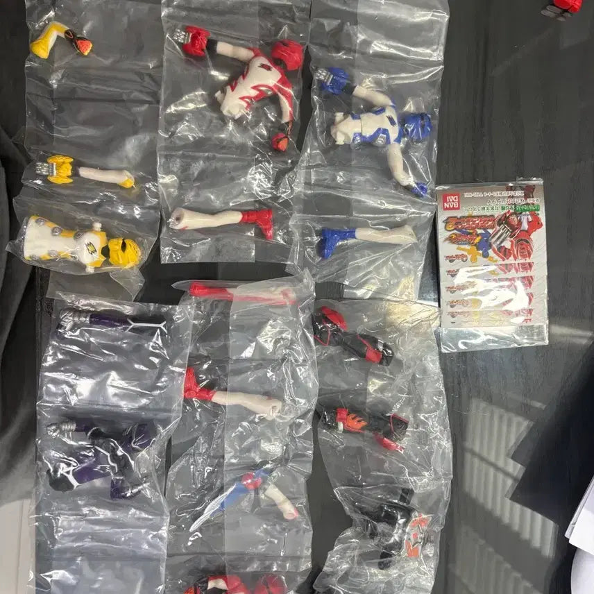 [BUNJANG] Gekiranger Gacha Figure Full Set / 게키렌쟈 가챠 피규어 풀구성