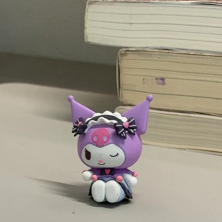 [BUNJANG] Sanrio Kuromi Sweet Lace Sweet Girl Mini Bean Figure / 산리오 쿠로미 스윗 레이스 스윗걸 미니빈 피규어