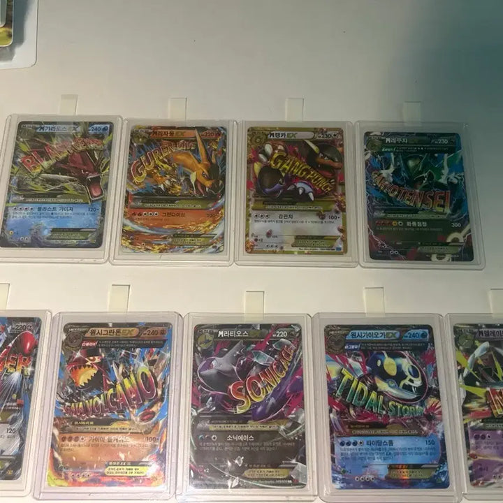 [BUNJANG] Pokemon Cards Charizard Groudon Kyogre Gyarados Kangaskhan UR Bundle / 택포)포켓몬 카드 리자몽 가이오가 그란돈 갸라도스 캥카ur