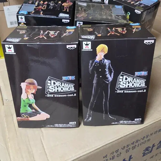 [BUNJANG] One Piece Dramatic Showcase Figure 6-Set (Sealed) / (번장최저가미개봉)원피스 드라마틱 쇼케이스 피규어 6종 세트