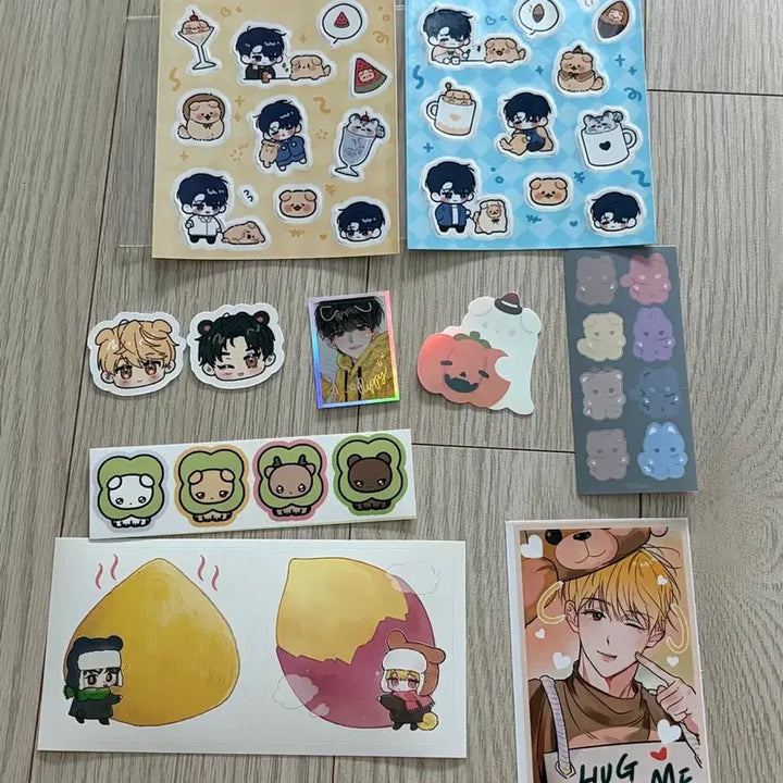 [BUNJANG] Demutj (I Want to Live a Thousand Years) Sticker Bundle / 데못죽 비공굿 스티커 스튜님 이로님 지츄님 에긍님 물개님 호떡님 쮜님