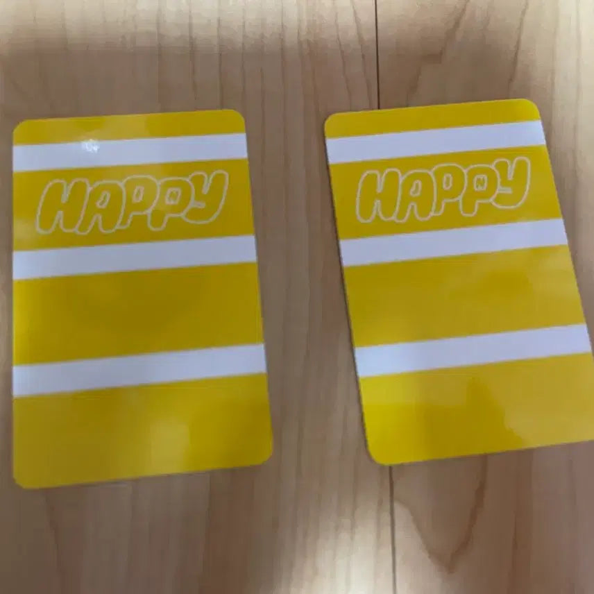 [BUNJANG] BTS Jin Happy US Target Photocard Set (2 types) / BTS 방탄 진 JIN 석진 happy 해피 미국 타겟 포카 2종