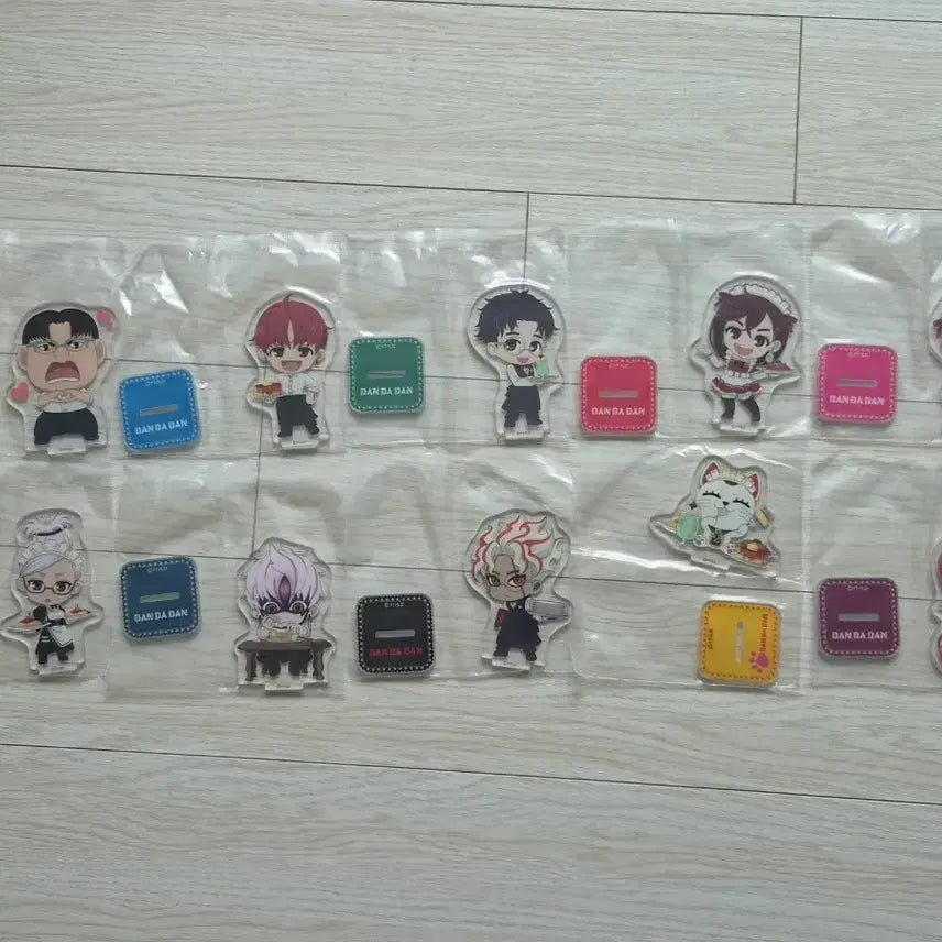 [BUNJANG] Dandadan Sega Lucky Draw SD Acrylic Stand Set (All 10 Types) / 단다단 세가 럭키 쿠지 SD 아크릴 스탠드 전10종 일괄