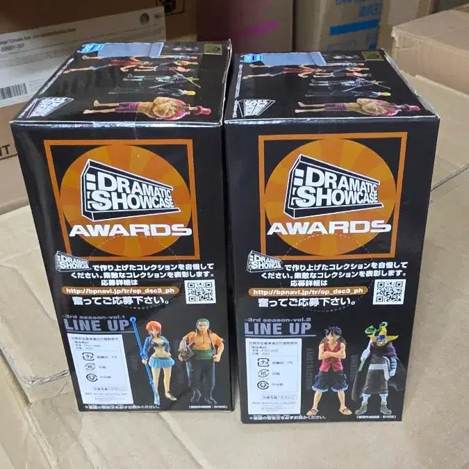 [BUNJANG] One Piece Dramatic Showcase 3rd Season Vol.1 &amp; Vol.2 Figures (Set of 2, Nami &amp; Chopper) / (번장최저가미개봉)원피스 드라마틱 쇼케이스 3rd 시즌 vol.1 vol.2 피규어 2종