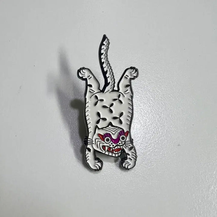 [BUNJANG] National Museum of Korea Tiger Embroidery Badge / 국중박 호피 흉배 배지 뱃지 까치 호랑이 뮷즈 호작도 케데헌